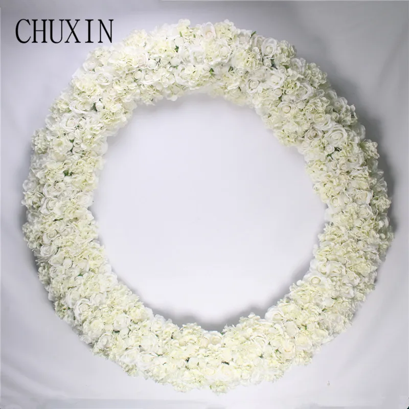 Арочные искусственные розы гортензии микс DIY ряд цветов Свадебный Декоративный