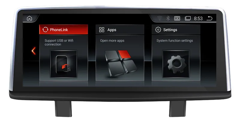 10 25 &quotAndroid 4 автомобильный мультимедийный плеер GPS навигация для BMW F30 F32 2017 с Bluetooth