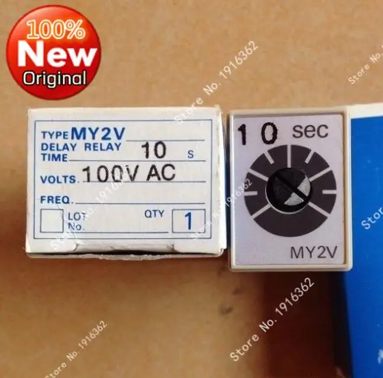 

1pcs/Lot Time relay MY2V AC100V new original