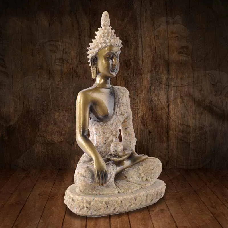 С религиозным изображением Будды украшения из смолы в стиле Юго Восточной Азии