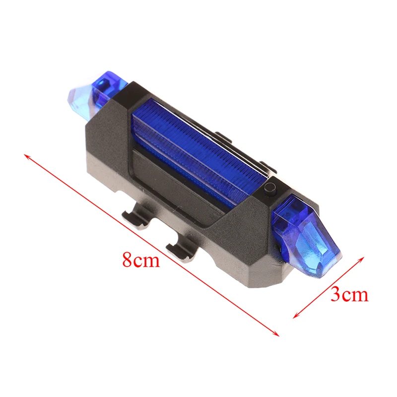 Cycling Warning Rear Lamp USB Rechargeable Bike LED Hot Selling Tail Light Bicycle Safety | Спорт и развлечения