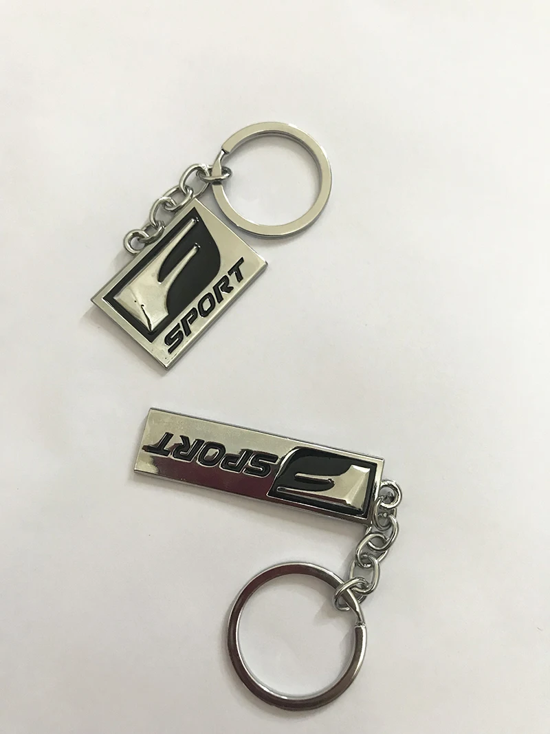 Брелок для ключей для автомобиля брелоки F Sport для Lexus IS200T IS250 RX300 NX RX GS RX330 RX350 CT200 LX LX570 брелок из сплава кулон подарок