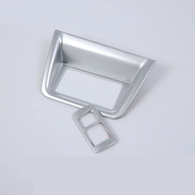 2PCS Car Front Lamp Adjusting Switch Trim Cover Decorative Frame Panel for Honda Accord 2017 2018 10th Matt Silver Accessories | Автомобили