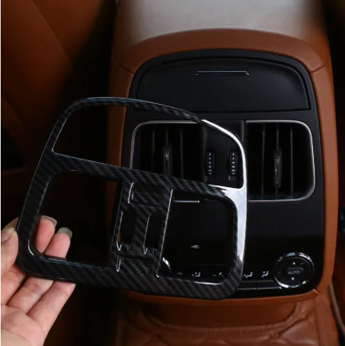 Углеродное волокно ABS пластик заднее кондиционирование выходное отверстие