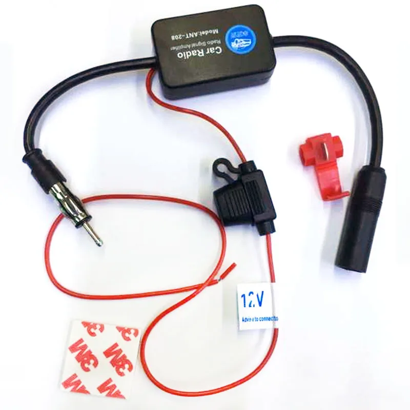 Автомобильная антенна 12 в автомобильный усилитель радиосигнала ANT 208 авто FM/AM