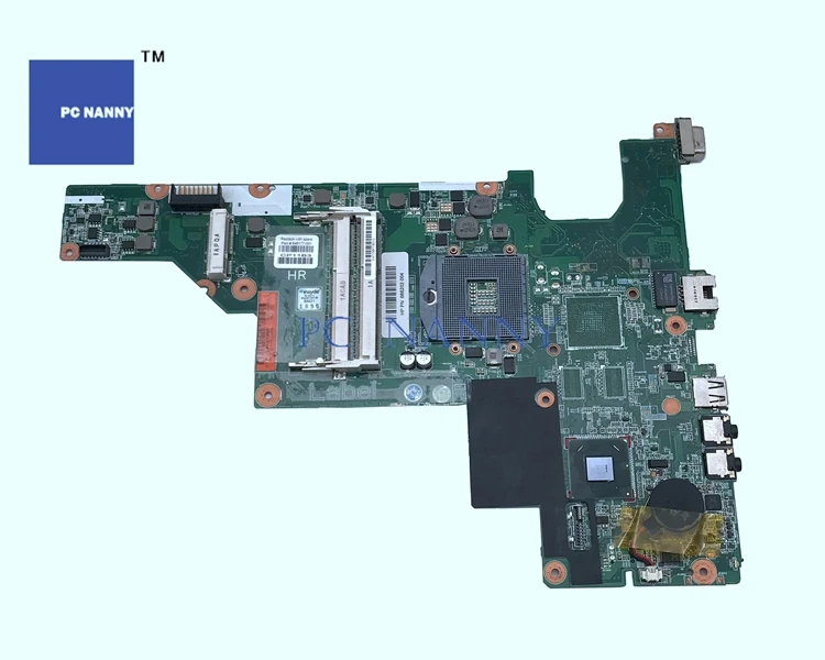 Материнская плата PCNANNY 646177-001 для hp Compaq Presario CQ57 CQ43 HM65 DDR" класс А" материнская плата для ноутбука