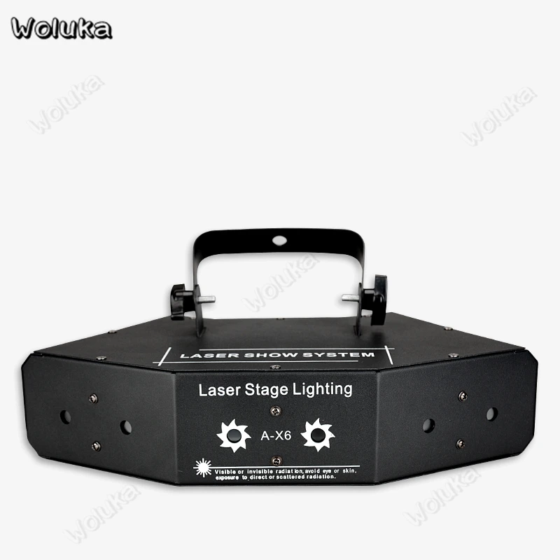 Фонарь Лазерный вращающийся для велосипеда 6 глаз CD50 W01 | Лампы и освещение