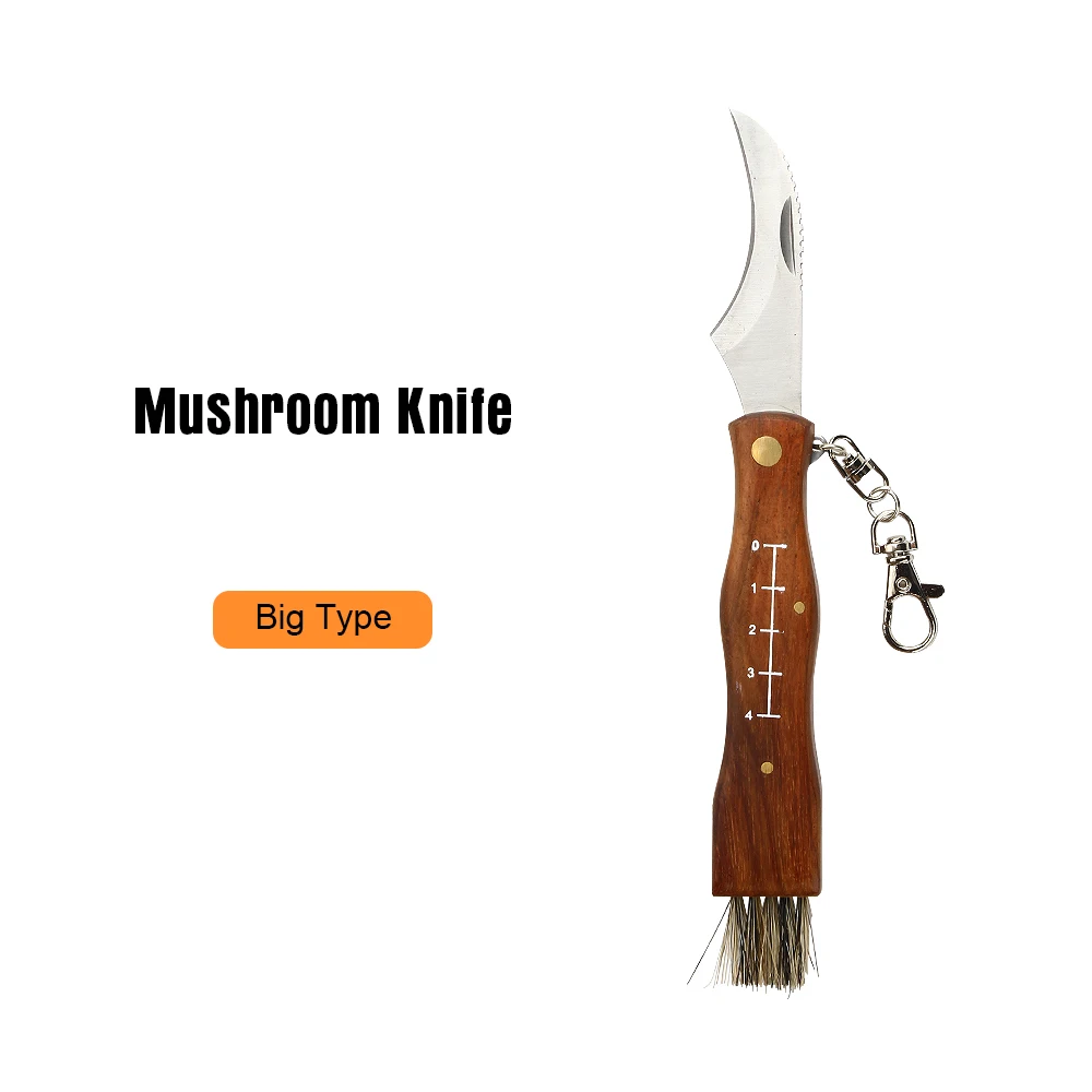 Big Mushroom Knife JelBo Мини Складной нож грибной лагерь походный Открытый нож выживания кухонные фруктовые ножи мульти складной ручной инструмент для дерева - Цвет: Big Mushroom Knife