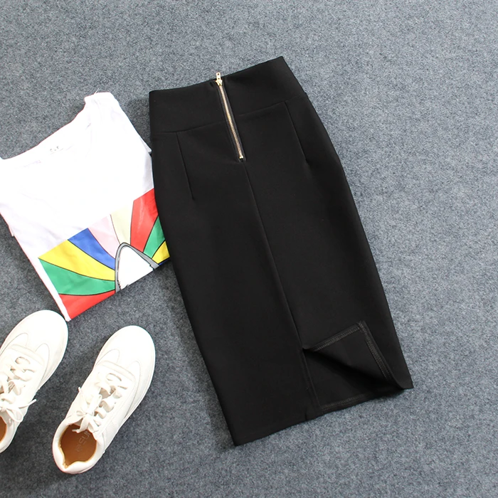 2017 Весна OL Леди Повседневная футболка хлопок цветочные Высокая Талия Модные