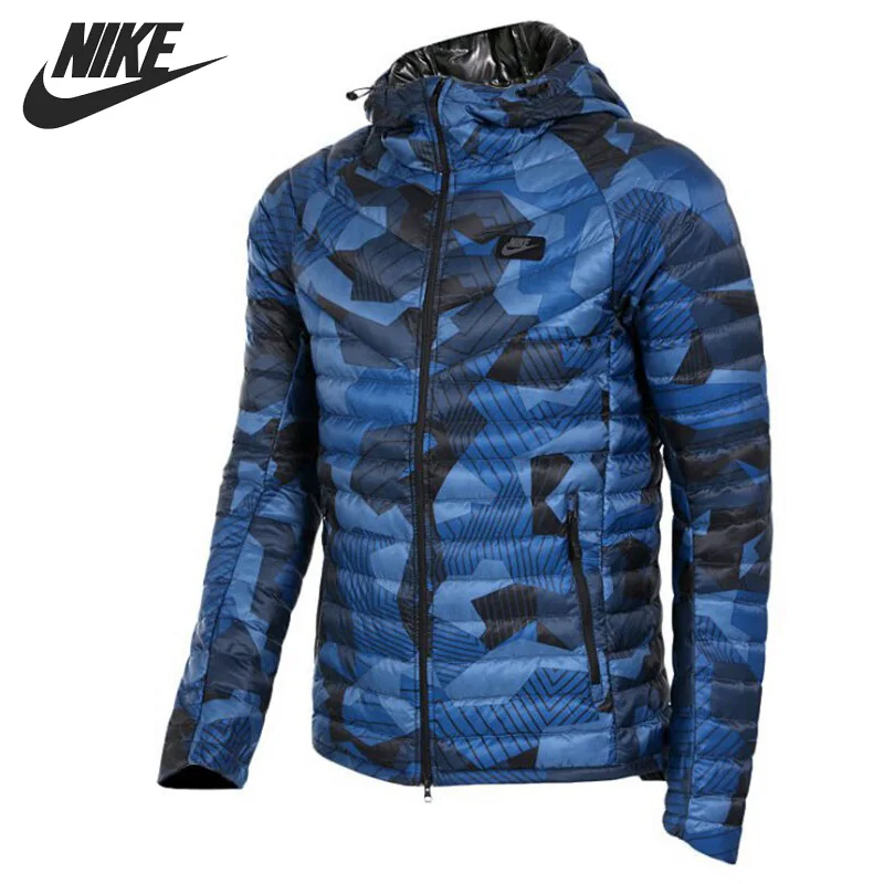 Оригинальный Новое поступление 2017 NIKE как M NSW JKT HD DN FLL AOP GLD Для мужчин пуховик Пеший
