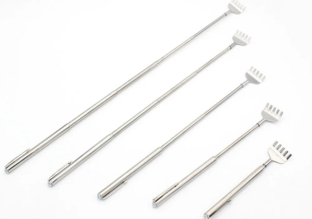 Women' Fashion Hot Stainless Telescopic Portable Extendable Handy Pocket Pen Clip Back Scratcher Drop Shipping 3M8 |