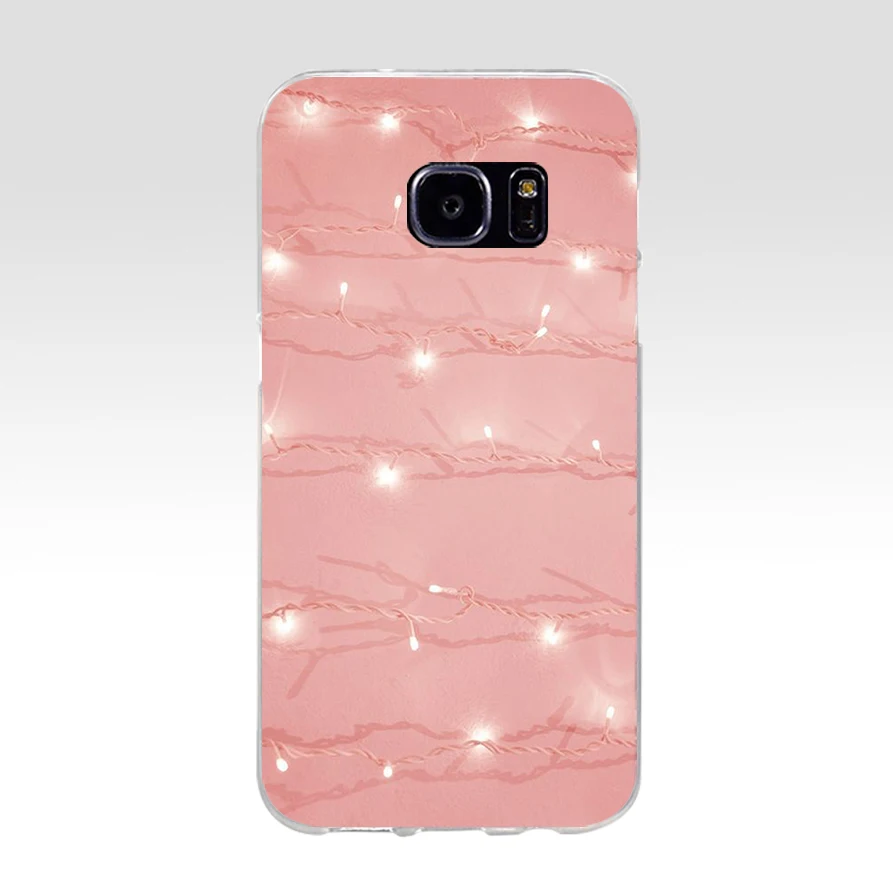 14 218H love Розовый Милый дизайнерский Мягкий ТПУ силиконовый чехол для samsung Galaxy s6 s6 s7 edge s8 s9 plus чехол - Цвет: 14