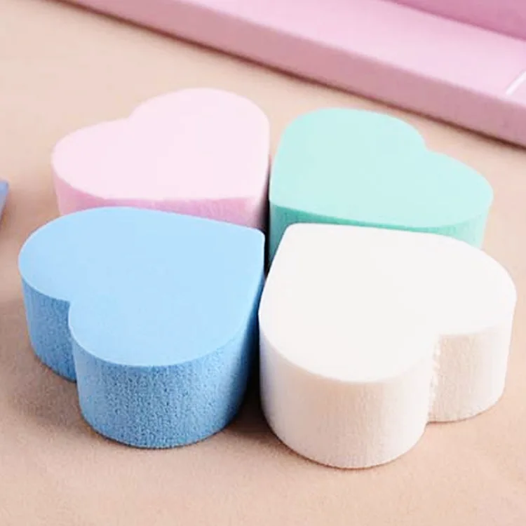 4 шт. косметический спонж для макияжа губки лица Мягкий инструмент хлопковые