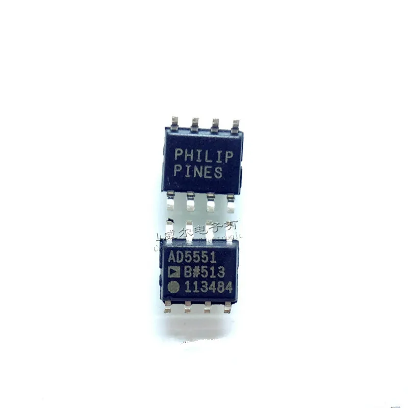 

AD5551BR AD5551BRZ AD5551B SOP-8 патч 14 бит DAC цифро-аналоговый преобразователь