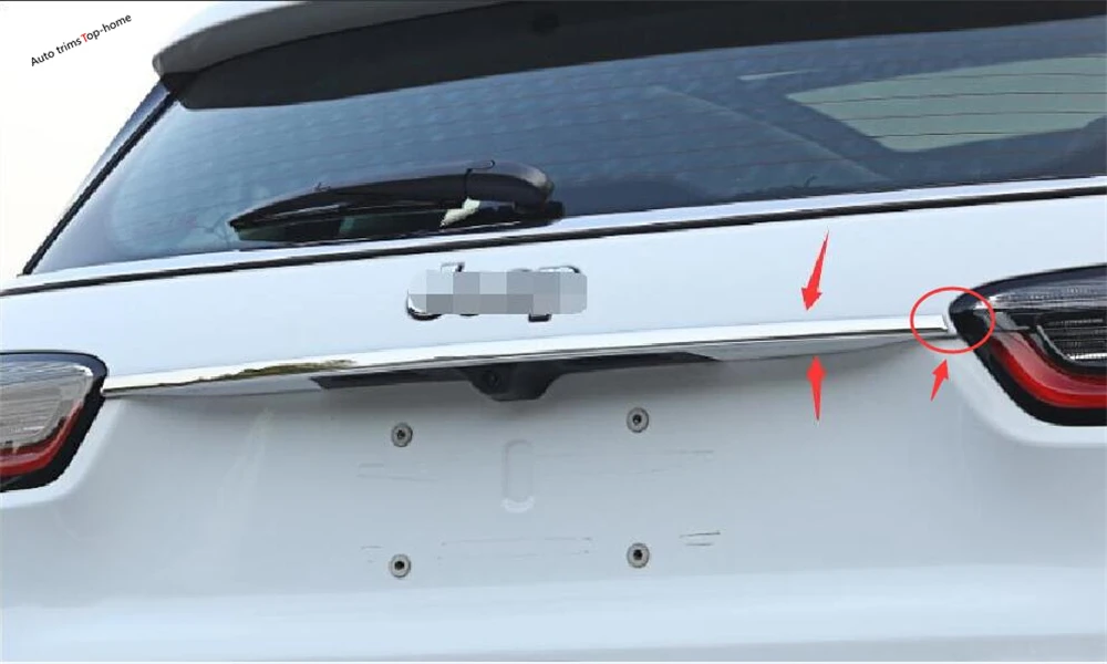 Задняя Крышка багажника Yimaautotrims + задняя крышка двери для Jeep Compass 2017 - 2021 из