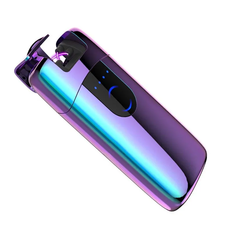 Ветрозащитная дуга Зажигалка Usb перезаряжаемая беспламенная электронная