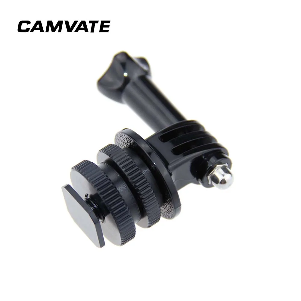 CAMVATE 1/4 ''адаптер горячего холодного башмака для GoPro Hero 2 3 + 4 5 C1039 | Электроника