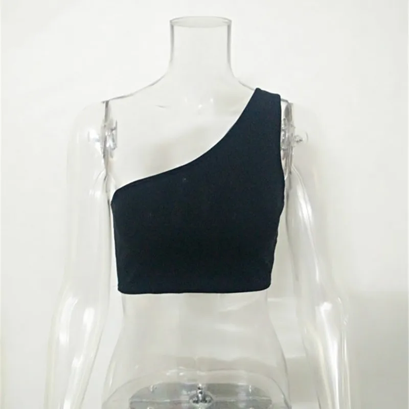 Женский однотонный бриллиантовый маленький жилет укороченный топ Женская дикая