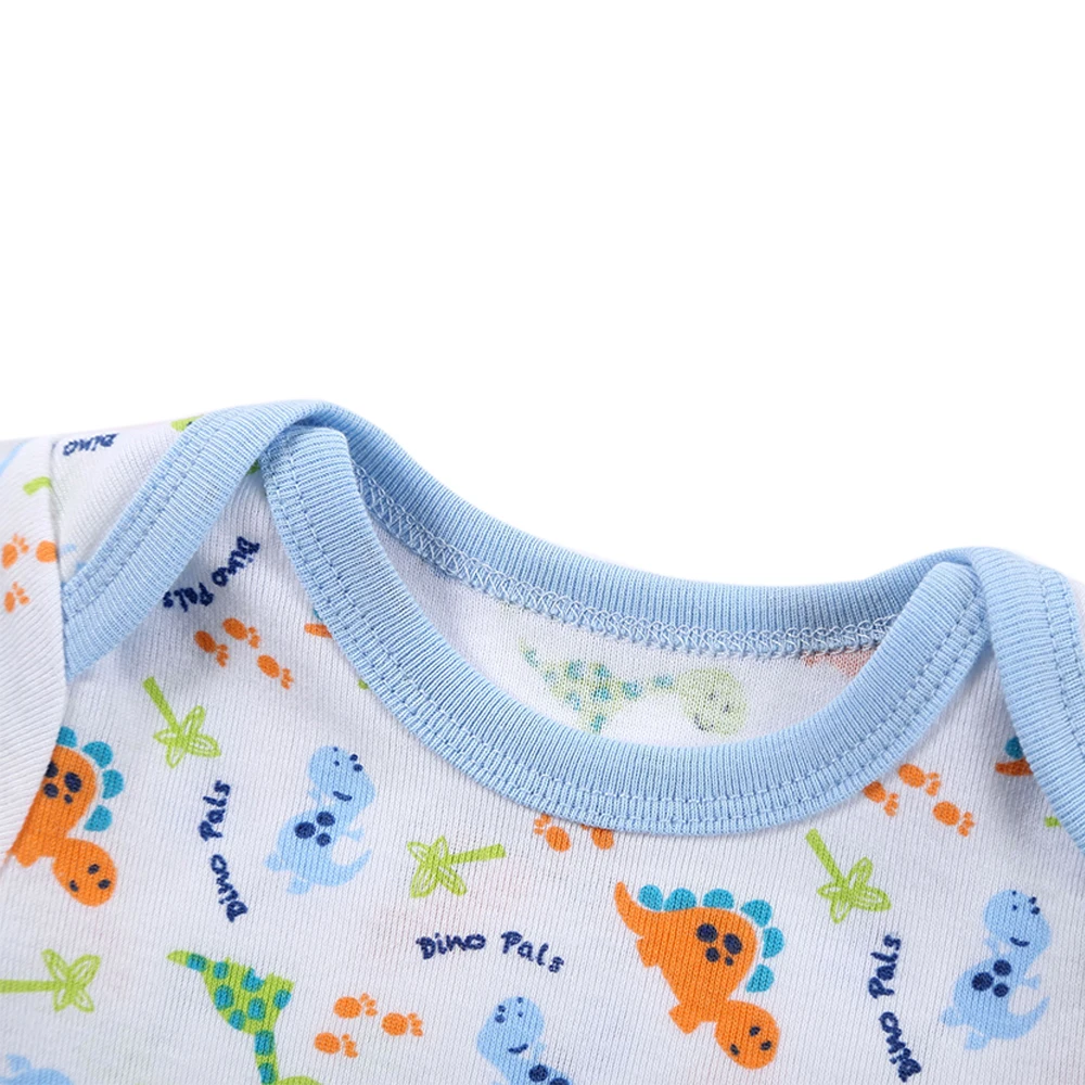 Мода 2016 года 100% хлопок Детские Боди Летняя одежда для малышей Рубашка с короткими