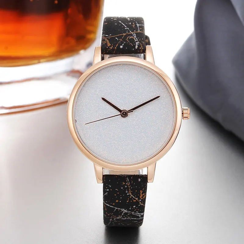 BGG Марка Досуг часы модные женские творческих пара кожа прекрасно кварцевые