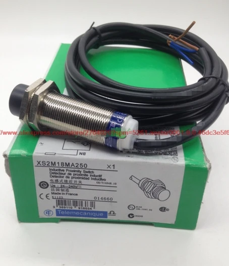 

XS2M18MA250/ XS2-M18MA250/ XS2M18MB250/ XS2M30MA250/XS2M30MB250 Proximity Switch Sensor