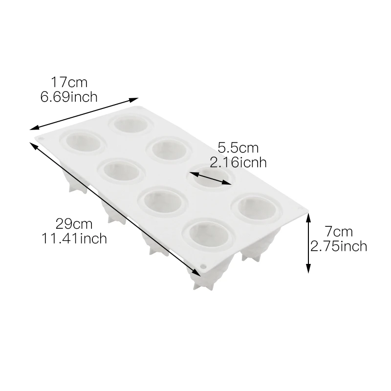 Силиконовая форма для торта Pinecones 1 шт. выпечки тортов кондитерских изделий