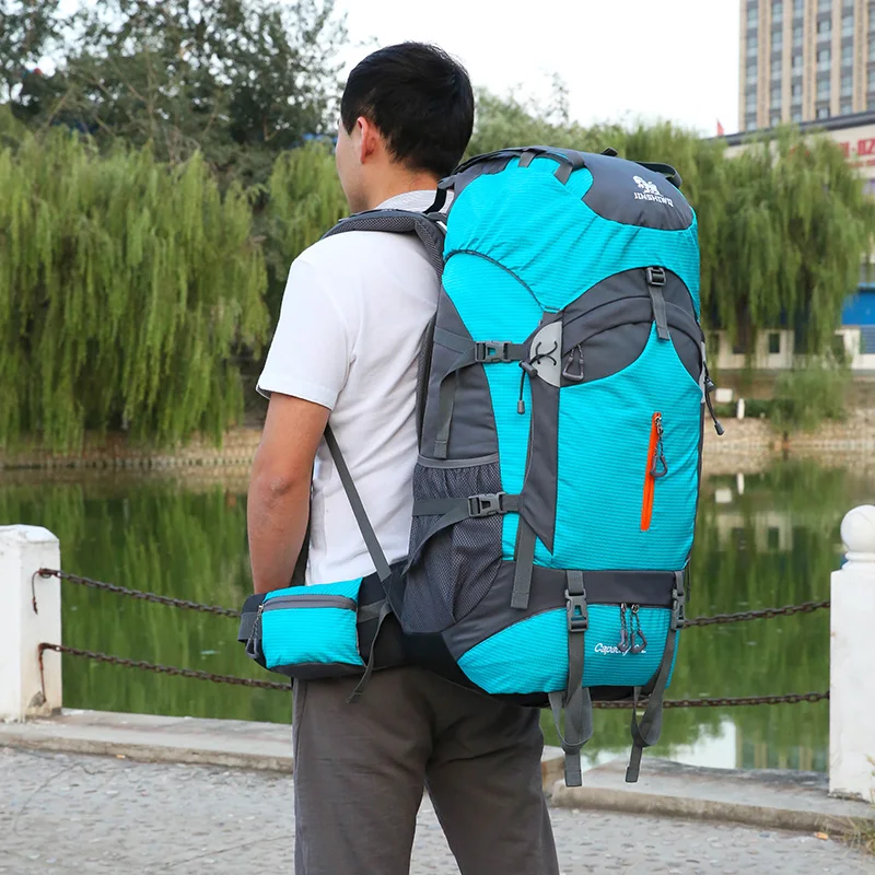 Походный рюкзак для кемпинга вместительная Алюминиевая сумка альпинизма 60 л |