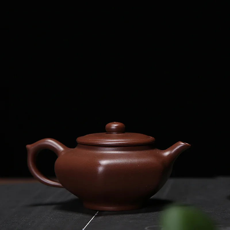 Чайный горшок Yixing Алмазный Емкость песка Фиолетовый Глиняный Чайник чашка