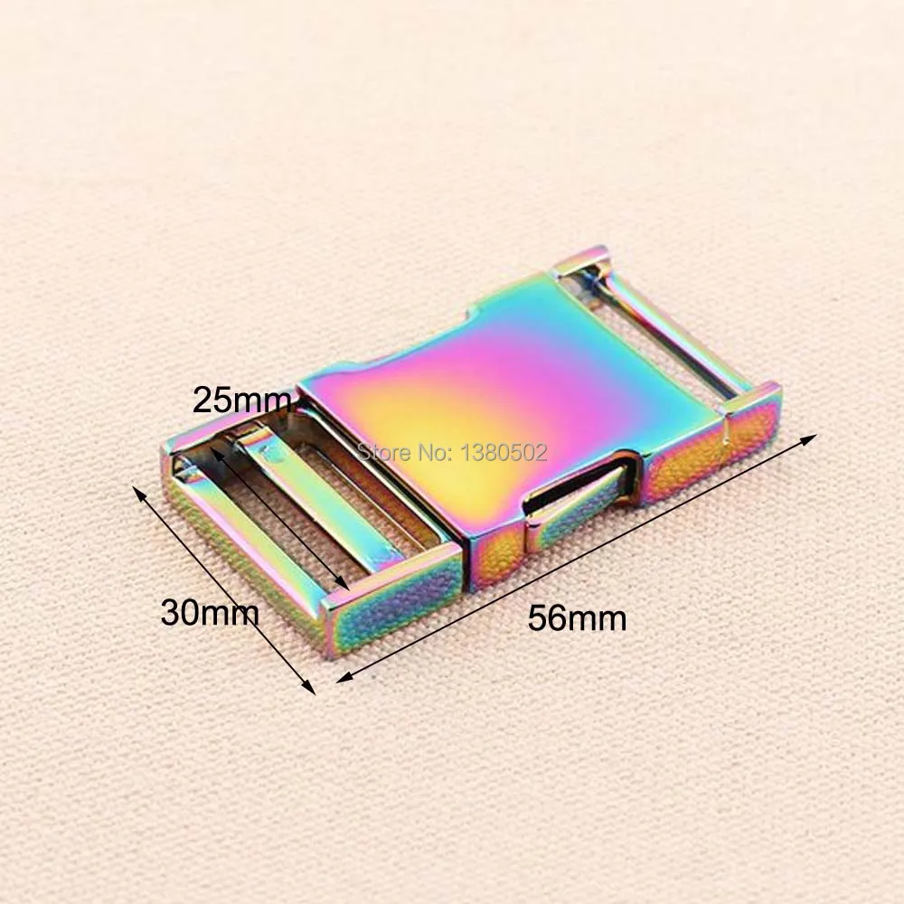 Высококачественная Радужная цветная флейта ремень с быстроразъемной боковой