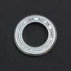 Новый дизайн отделка переключателя зажигания автомобиля наклейки Ключ отверстие защитный круг для Opel Mokka ASTRA J Insignia sedan Sport Tourer