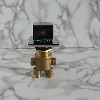 vidric square bathtub hot cold faucet five porcelain cylindrical sitting reciprocating bathtub faucet accessories mixing valve