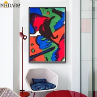artist wassily kandinsky geometric abstract canvas art print painting poster wall pictures for living room home decor cuadros
