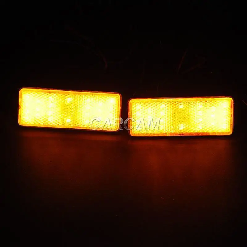 2x Светодиодный отражатель задний стоп сигнал габаритный фонарь для грузовика