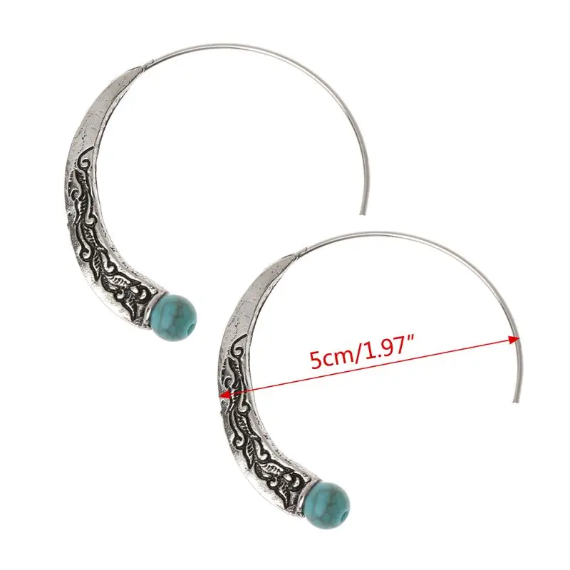 Женские винтажные серьги в стиле бохо тибетские цыганские индийские