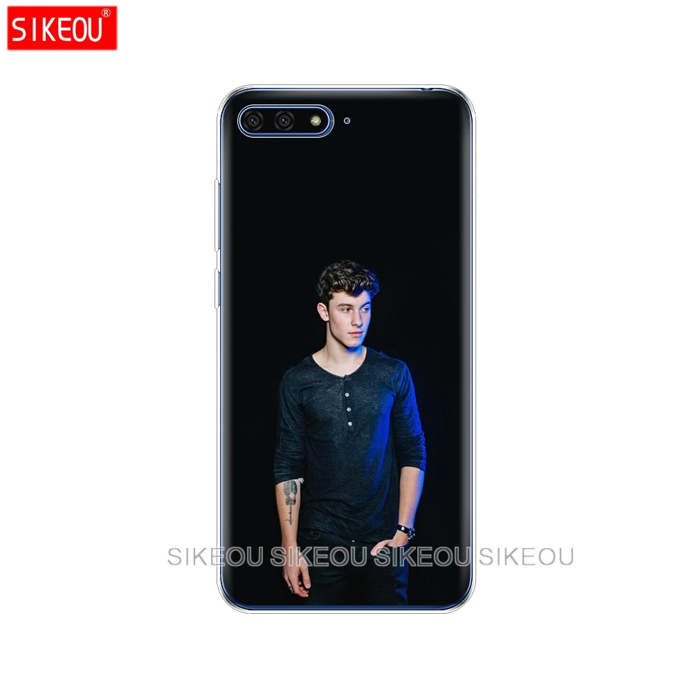 Силиконовый чехол для телефона Huawei Honor 7A PRO 7C Y5 Y6 Y7 Y9 2017 2018 Prime Shawn Mendes Magcon