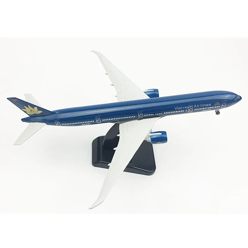 Вьетнамские авиалинии модель самолета Boeing 777 модель самолета 20 см B777 модель самолета сплав металл литье под давлением игрушка самолет дропшиппинг магазин
