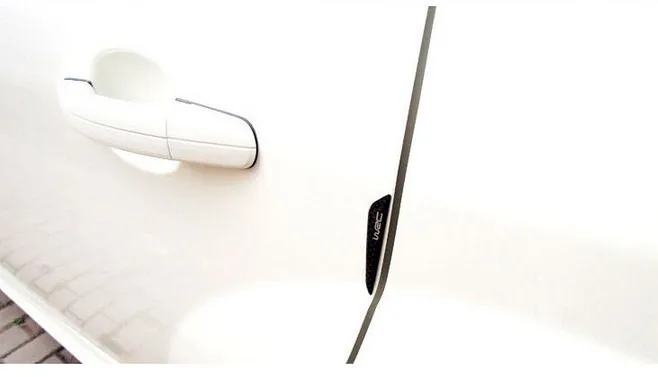 4 шт./лот защитные наклейки на двери автомобиля протектор из волокна для Suzuki GRAND SX4