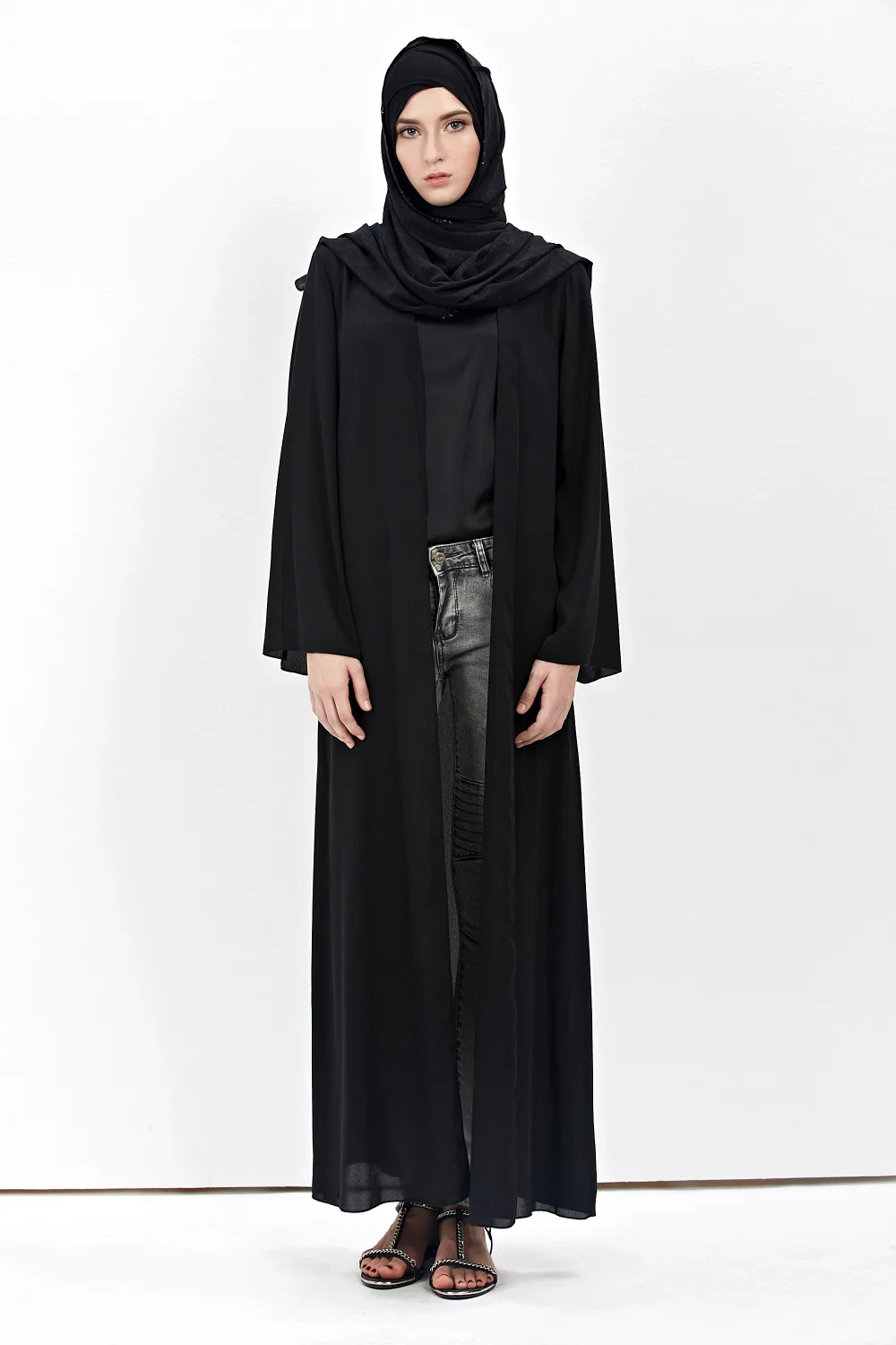 6 цветов мусульманское женское платье кардиган халат Дубай Турецкая женская