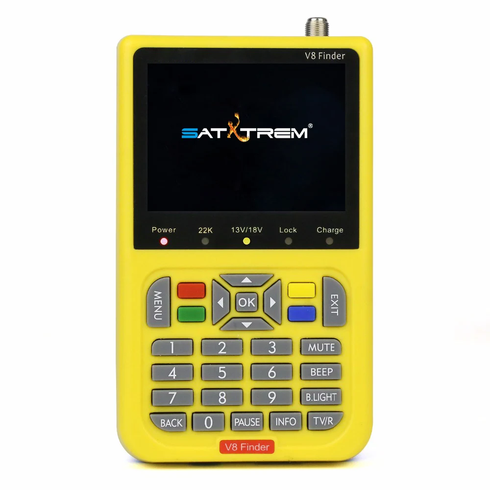 SATXTREM V8 Finder DVB S2 Высокое разрешение Satellite MPEG 4 спутниковое метр полный 1080 P FTA СБ finder 3