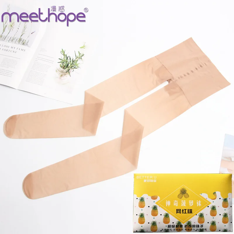 Сексуальные ультра-тонкие чулки 2019 звезды с таким же вырезом носки бархатные