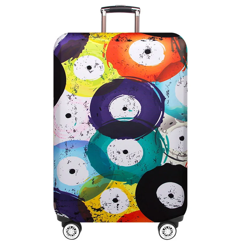 D Luggage Cover SEREQI дорожный уплотненный Чехол для багажа для 18-32 дюймов, чехол для костюма, сумка для путешествий, защитный чехол для багажа, чехол для защиты от пыли, аксессуары для путешествий - Цвет: D Luggage Cover