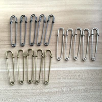 15pcslot edc outdoor tools safety pins brooch blank pin broochs survival accessories travel