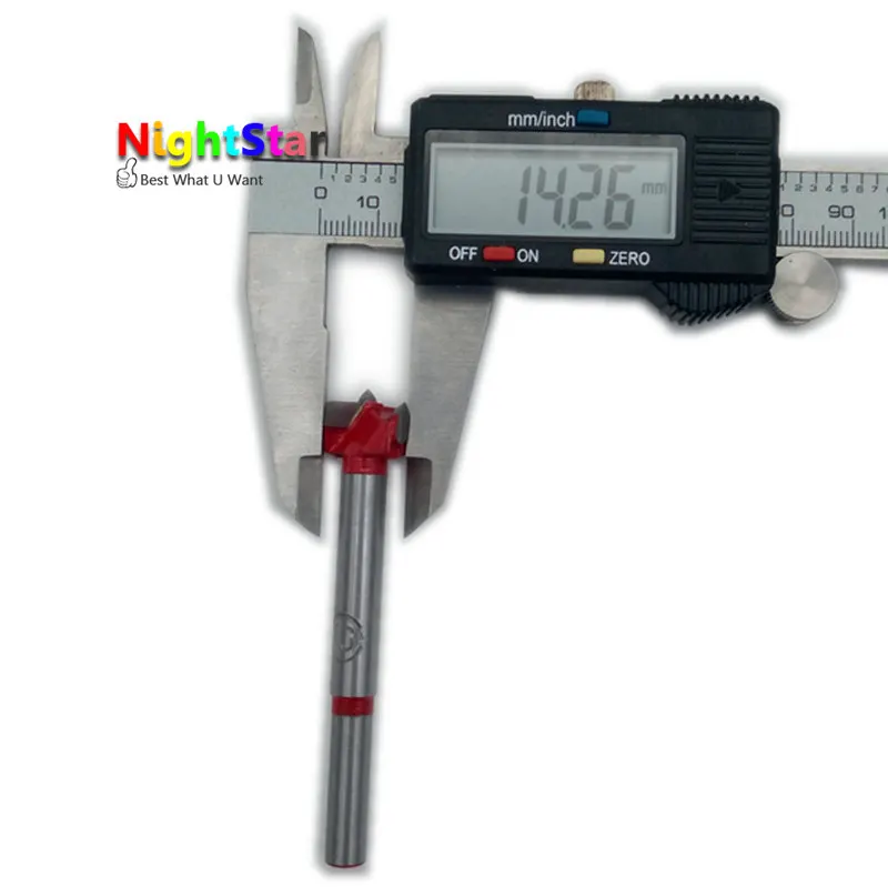 Набор сверл Forstner комплект из 16 мм шнековых насадок с круглым хвостовиком для