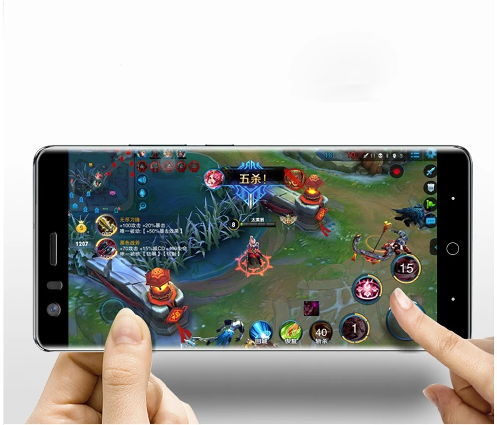 2 шт. закаленное стекло для ZTE Nubia z17 NX563J полное покрытие чехол ультра тонкий