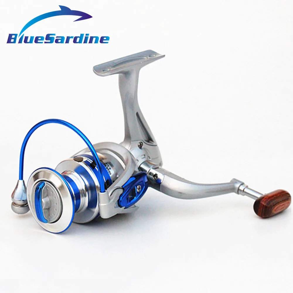 BlueSardine Новинка 11 + 1 BB металлическая Рыболовная катушка спиннинговая Плавная