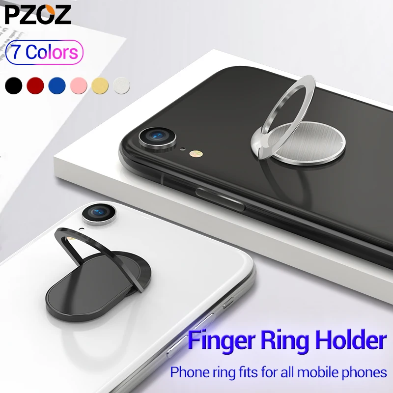 PZOZ Finger Ring Holder for Samsung S9 S8 General Phone ring 360 Degree phone stand Magnetic Car Bracket Stand Phone Accessories
