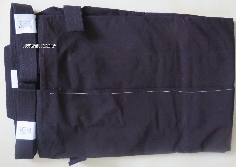 Штаны для боевых искусств натуральное растение синий краситель 11000 # 100% хлопок