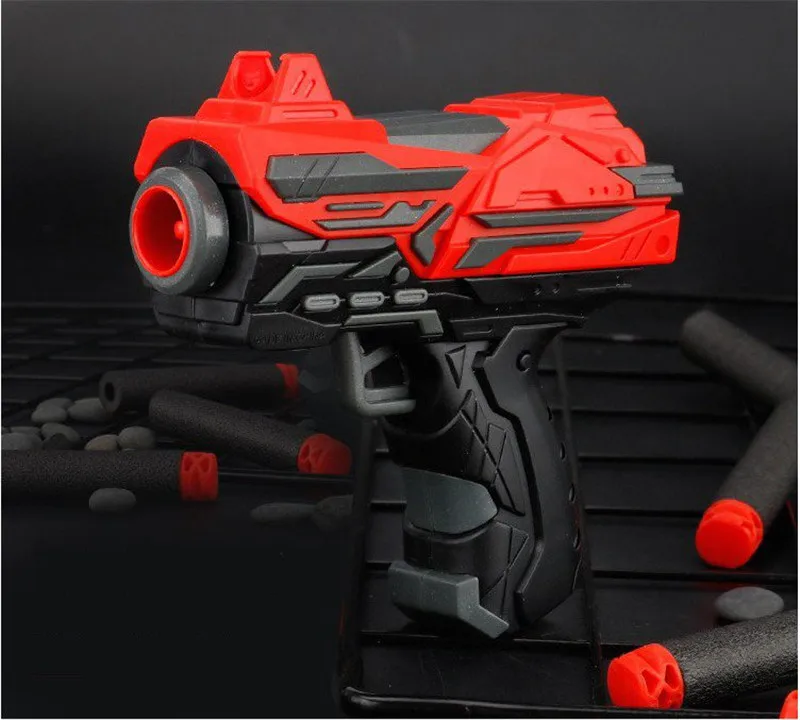 Новое поступление ручного мягкого пулевого пистолета костюм для Nerf пустотелых пуль игрушечный пистолет Дротика бластер мини игрушечный пистолет для детей