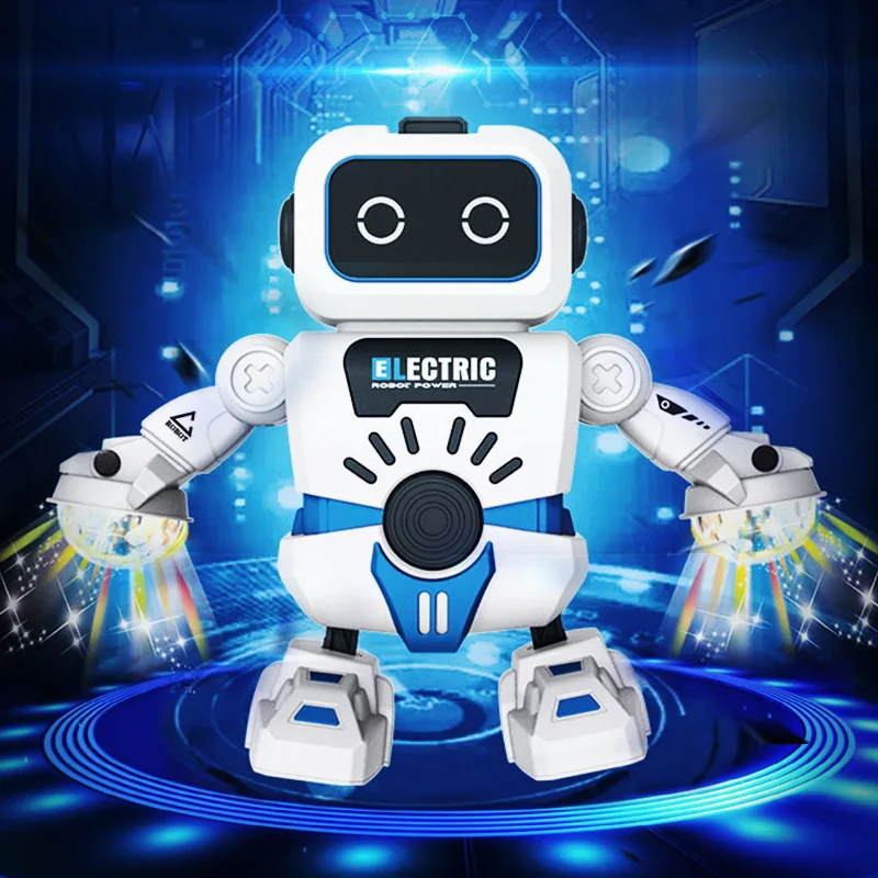 

Robot toy model dancing electric children's toy new space dancing robot