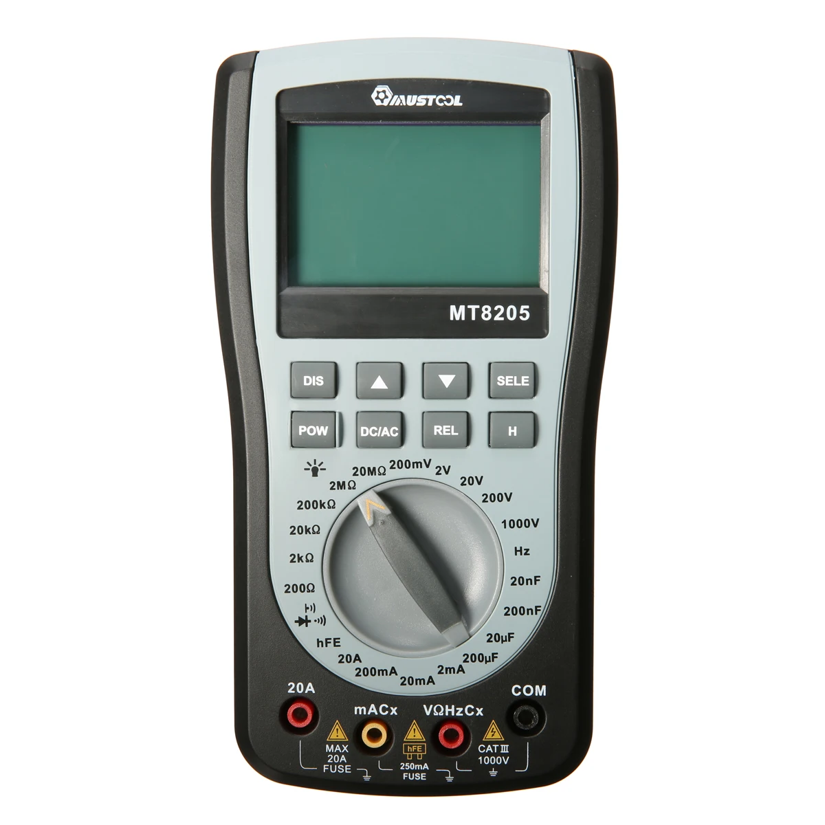 Mutool MT8205 2 в 1 цифровой Интеллектуальный Ручной осциллограф мультиметр